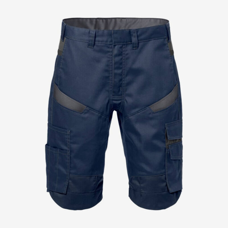 Afbeelding Fristads korte broek marineblauw/grijs