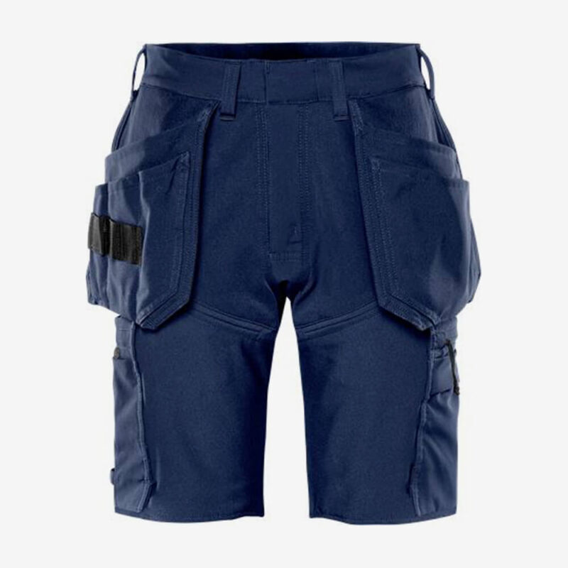 Afbeelding Fristads korte broek stretch donkermarineblauw