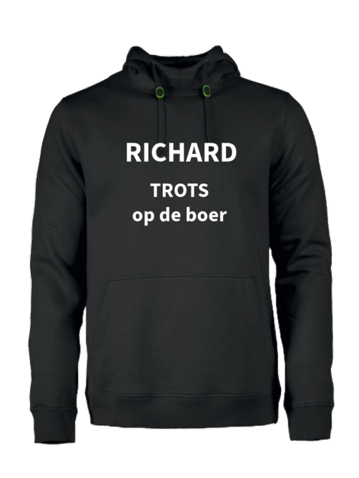 sweater met eigen tekst