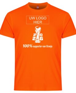 Alternative view of WK voetbal - Fan Shirt - Heren- met bedrukking bedrijfsnaam/ bedrijfslogo